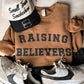 Raising Believers Sweatshirt | Christian Mom Crewneck